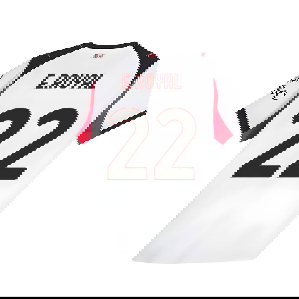 Jalkapallo Pelipaidat AC Milan EROYAL #22 Vieras Peliasu 2025-2026