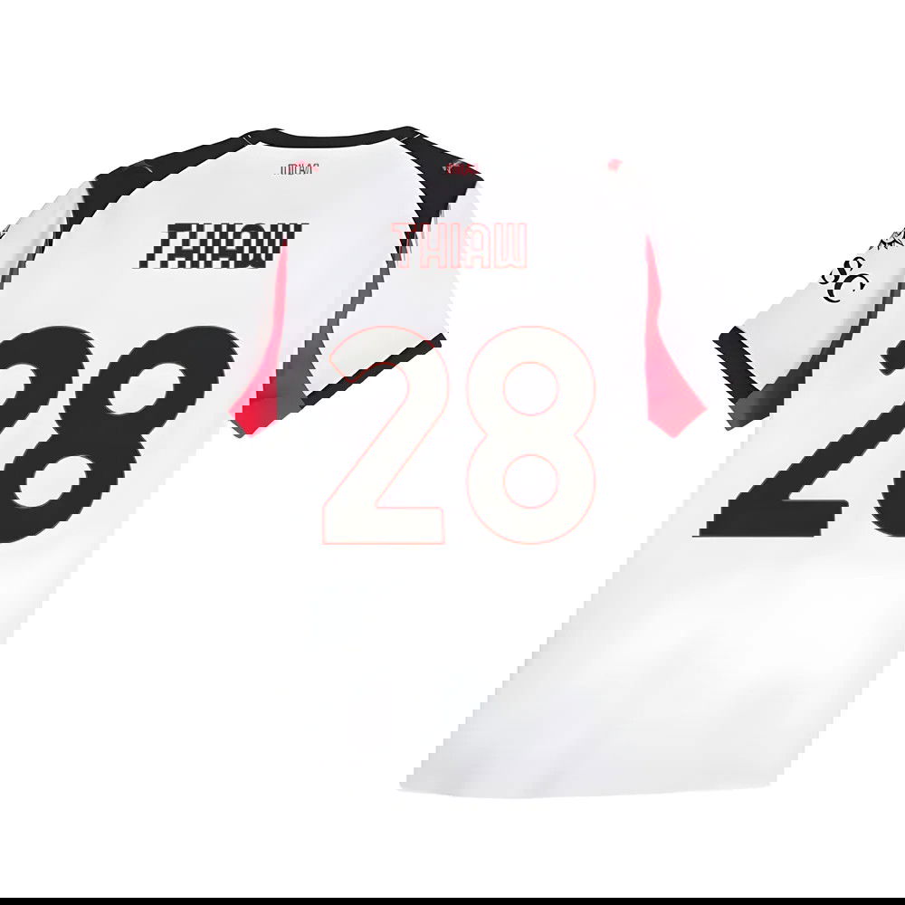 Jalkapallo Pelipaidat AC Milan THIAW #28 Vieras Peliasu 2025-2026