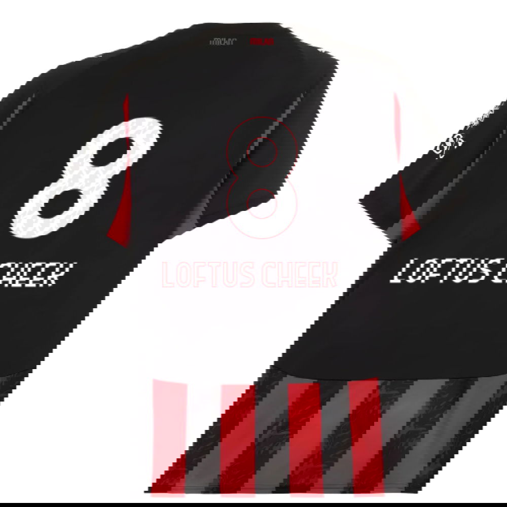 Jalkapallo Pelipaidat AC Milan LOFTUS CHEEK #8 Koti Peliasu 2025-2026