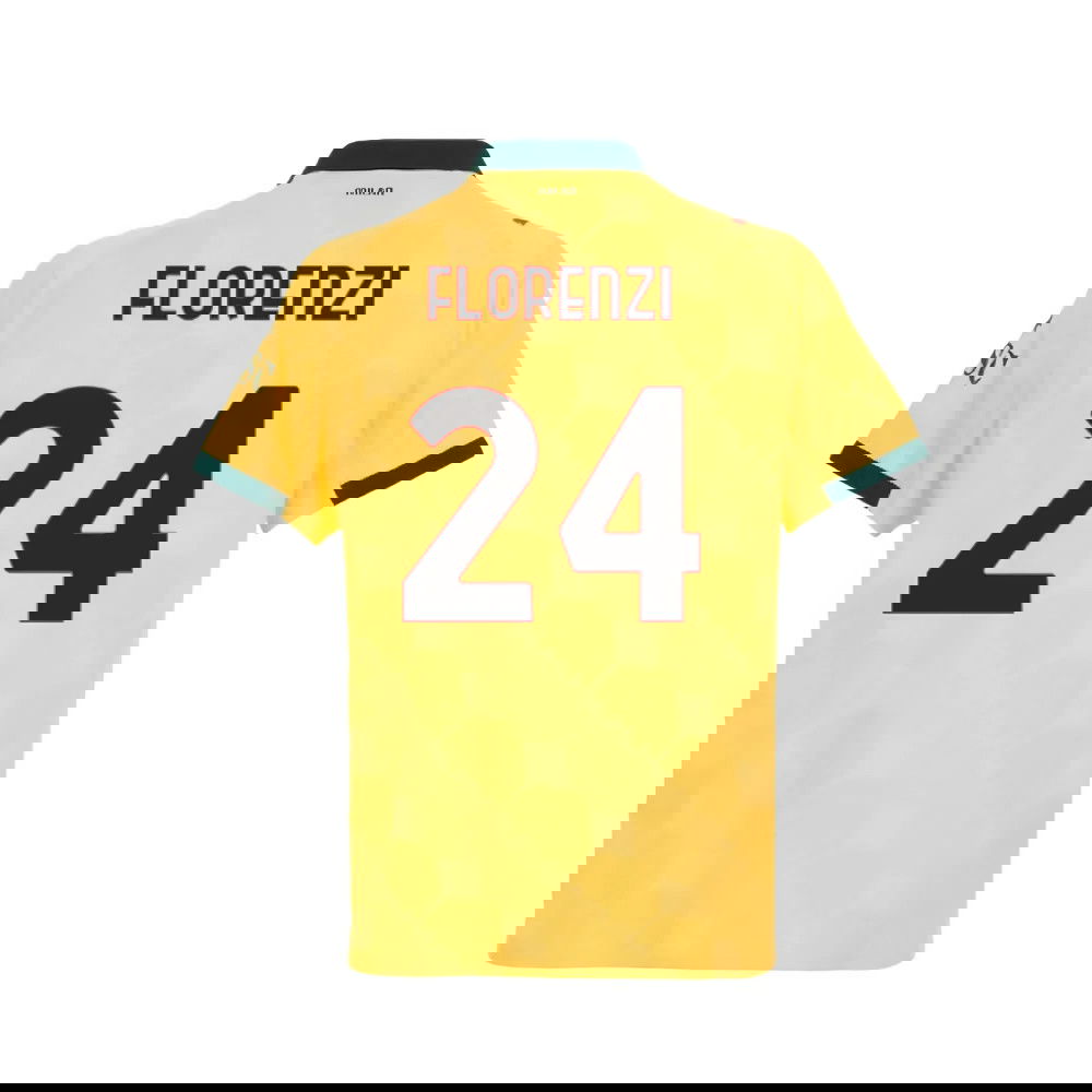 Jalkapallo Pelipaidat AC Milan FLORENZI #24 Kolmas Peliasu 2025-2026