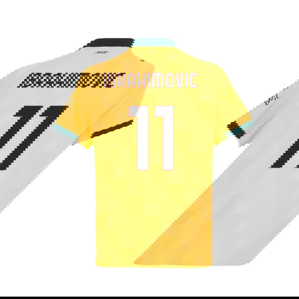 Jalkapallo Pelipaidat AC Milan IBRAHIMOVIC #11 Kolmas Peliasu 2025-2026