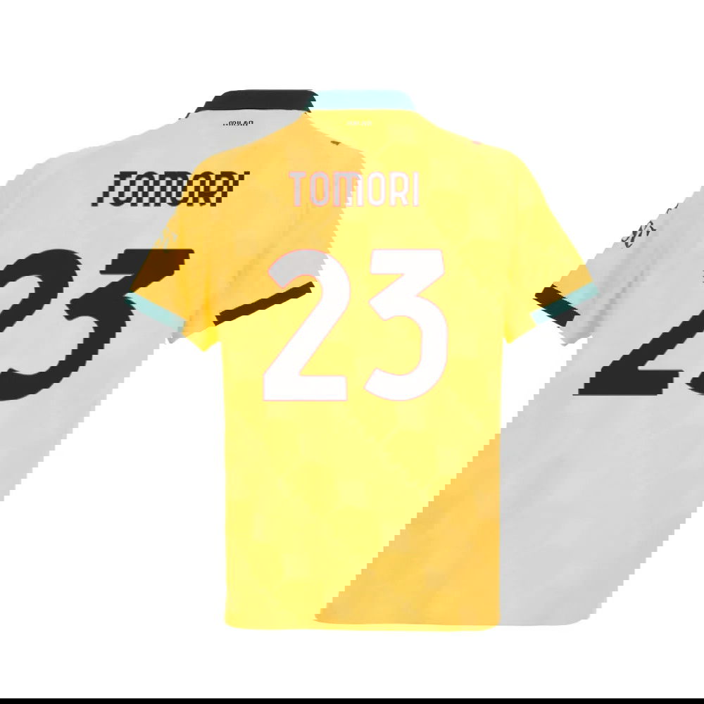 Jalkapallo Pelipaidat AC Milan TOMORI #23 Kolmas Peliasu 2025-2026