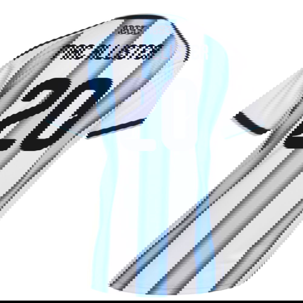 Jalkapallo Pelipaidat Argentiina Naisten MAC ALLISTER #20 Koti Peliasu MM 2026