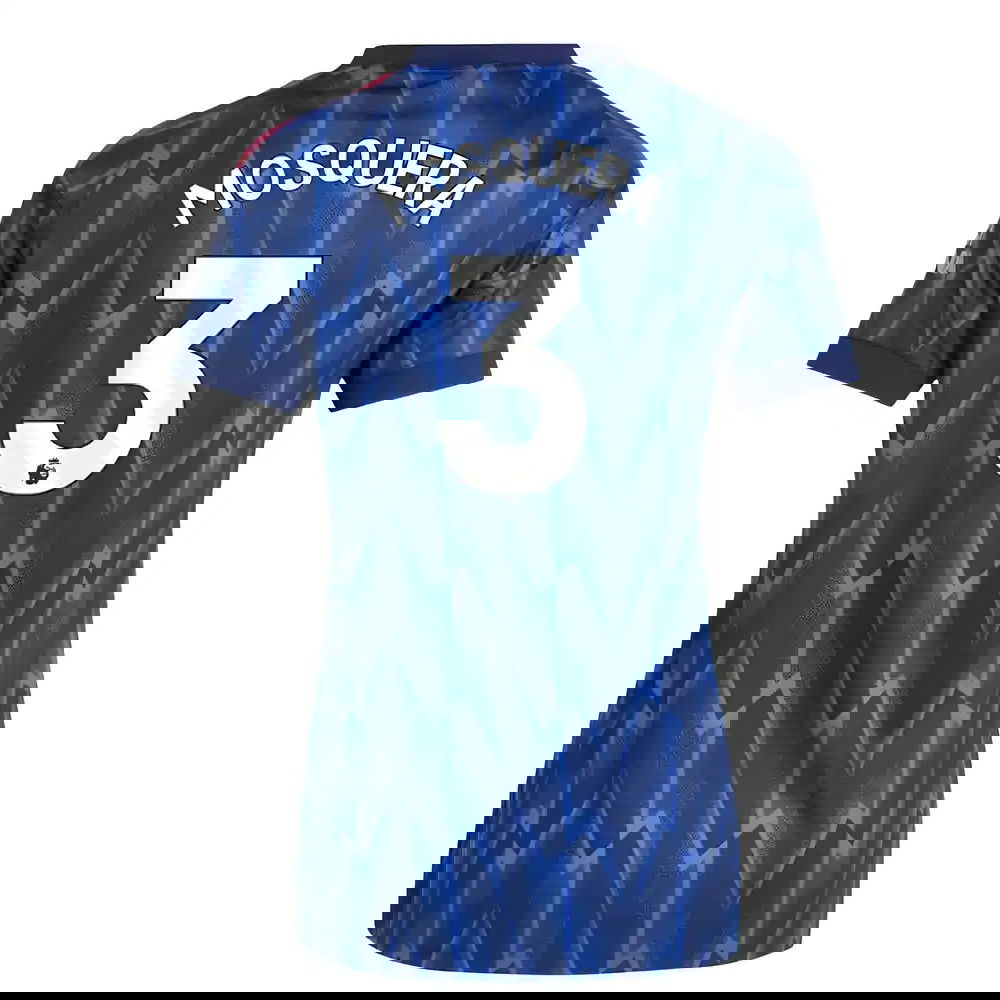 Jalkapallo Pelipaidat Arsenal Naisten MOSQUERA #3 Vieras Peliasu 2025-2026