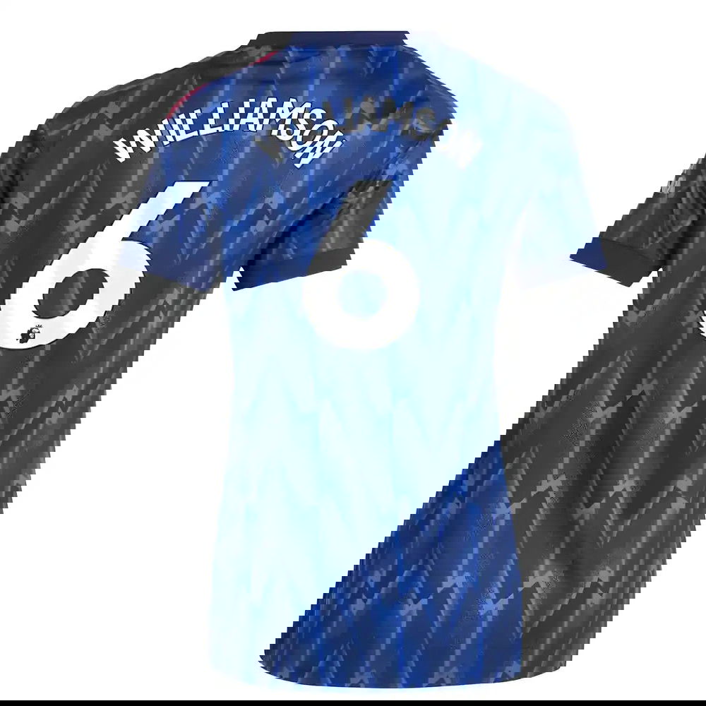 Jalkapallo Pelipaidat Arsenal Naisten WILLIAMSON #6 Vieras Peliasu 2025-2026