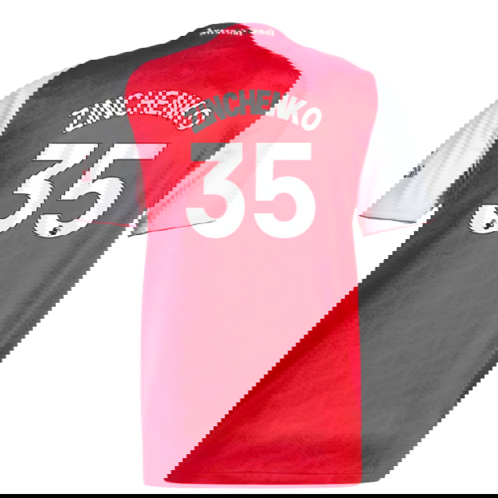Jalkapallo Pelipaidat Arsenal ZINCHENKO #35 Koti Peliasu 2025-2026
