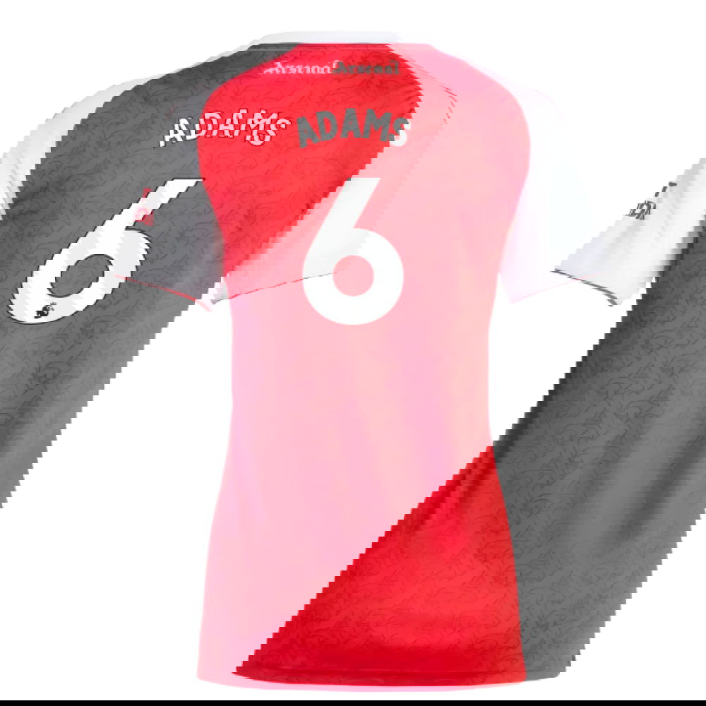 Jalkapallo Pelipaidat Arsenal Naisten ADAMS #6 Koti Peliasu 2025-2026