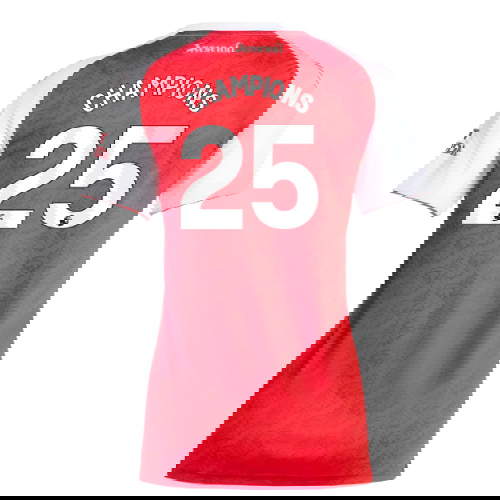 Jalkapallo Pelipaidat Arsenal Naisten CHAMPIONS #25 Koti Peliasu 2025-2026