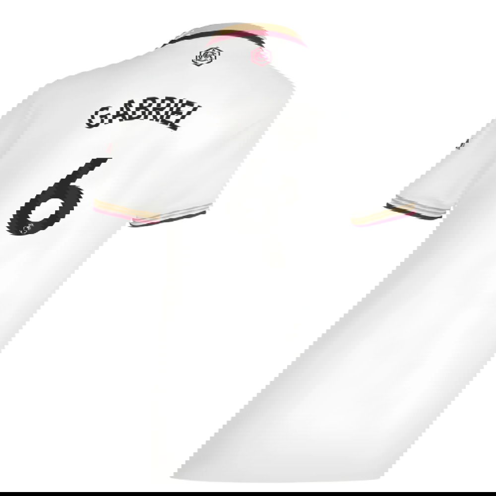 Jalkapallo Pelipaidat Arsenal Naisten GABRIEL #6 Kolmas Peliasu 2025-2026