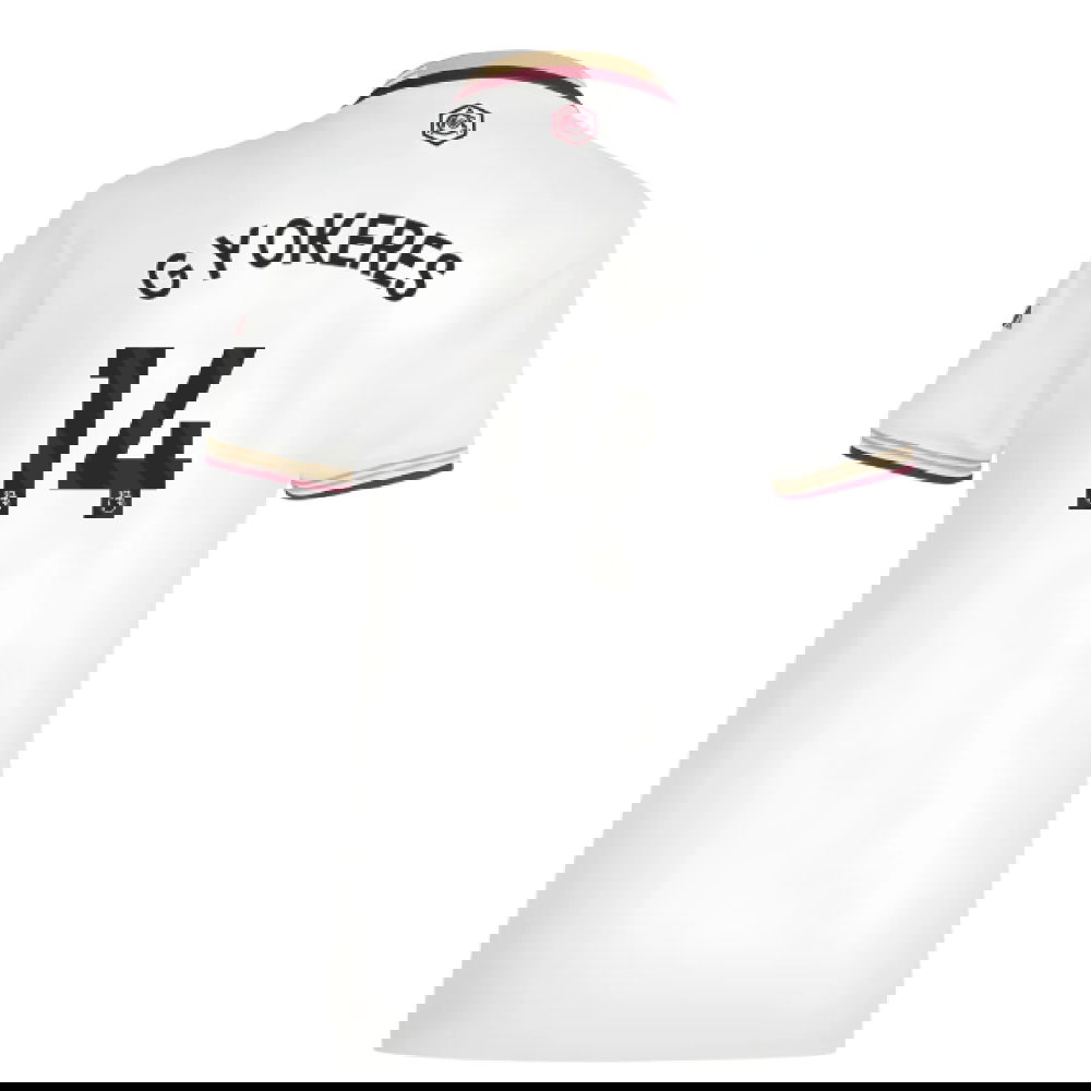 Jalkapallo Pelipaidat Arsenal Naisten GYOKERES #14 Kolmas Peliasu 2025-2026