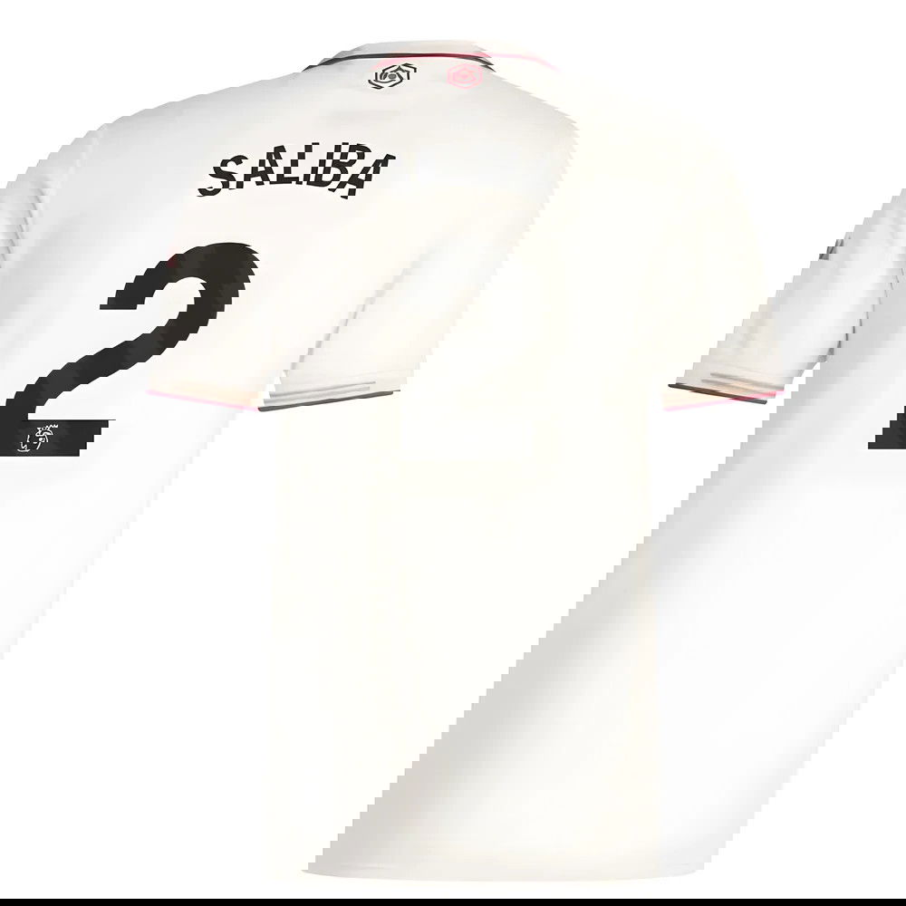 Jalkapallo Pelipaidat Arsenal SALIBA #2 Kolmas Peliasu 2025-2026