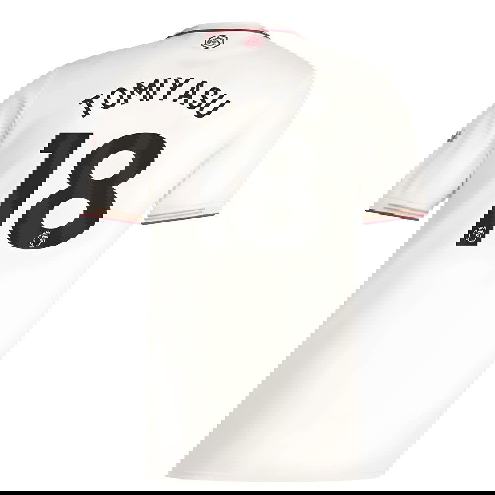 Jalkapallo Pelipaidat Arsenal TOMIYASU #18 Kolmas Peliasu 2025-2026
