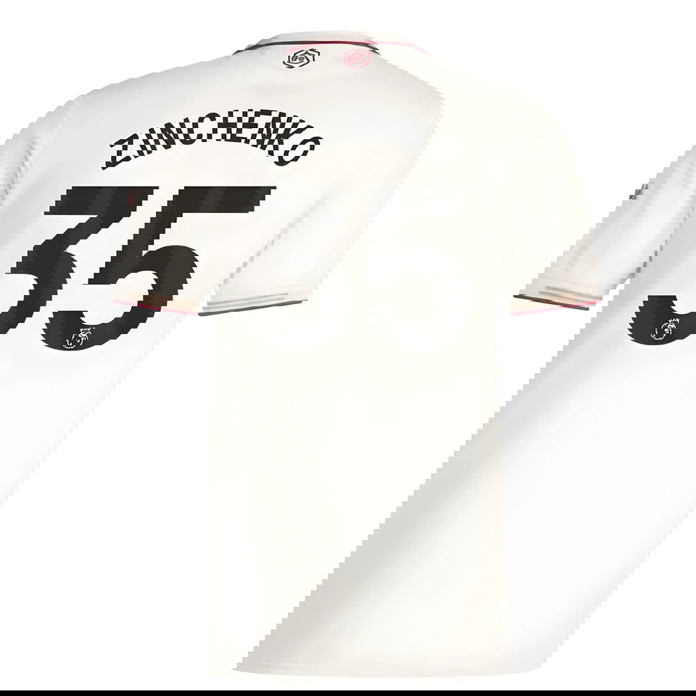 Jalkapallo Pelipaidat Arsenal ZINCHENKO #35 Kolmas Peliasu 2025-2026