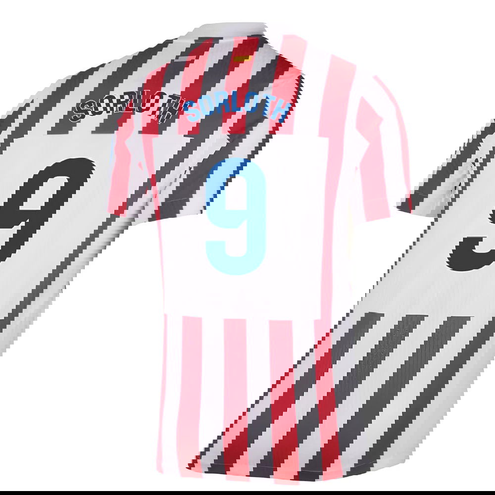 Jalkapallo Pelipaidat Atletico Madrid SORLOTH #9 Koti Peliasu 2025-2026