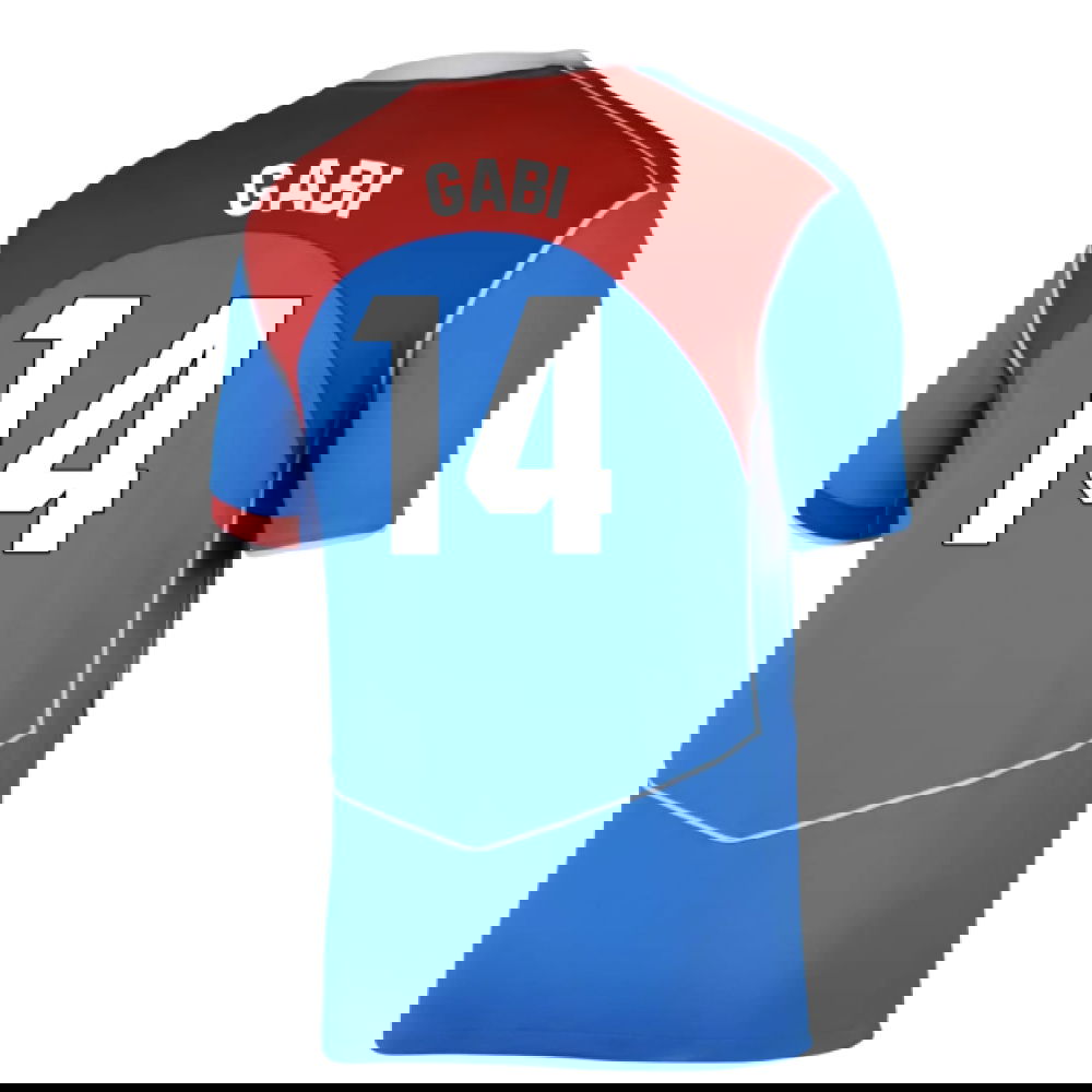 Jalkapallo Pelipaidat Atletico Madrid GABI #14 Kolmas Peliasu 2025-2026