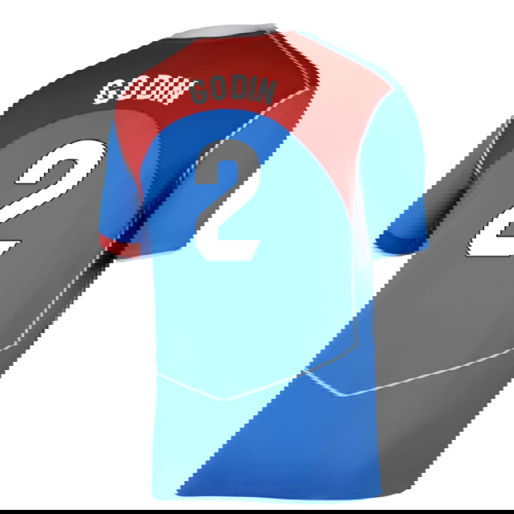 Jalkapallo Pelipaidat Atletico Madrid GODIN #2 Kolmas Peliasu 2025-2026