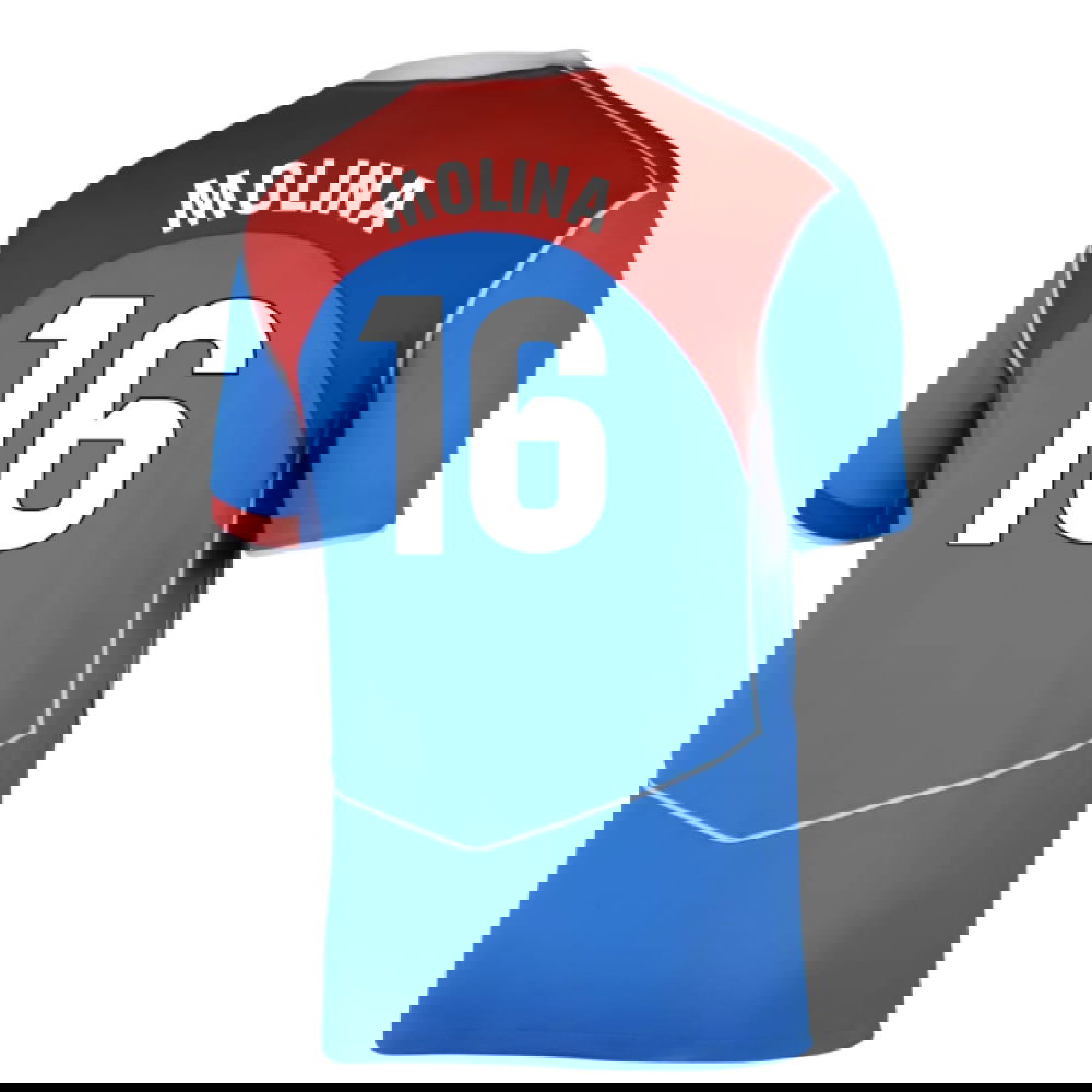 Jalkapallo Pelipaidat Atletico Madrid MOLINA #16 Kolmas Peliasu 2025-2026