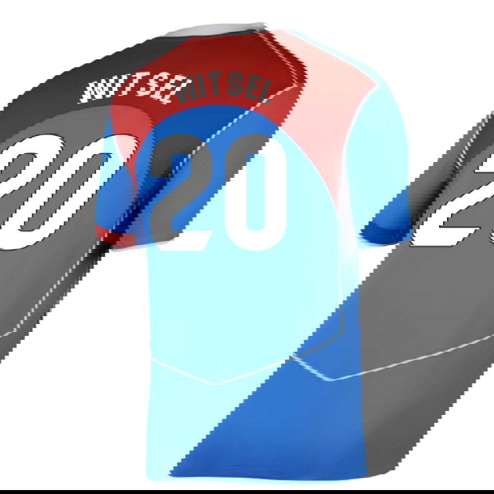 Jalkapallo Pelipaidat Atletico Madrid WITSEL #20 Kolmas Peliasu 2025-2026