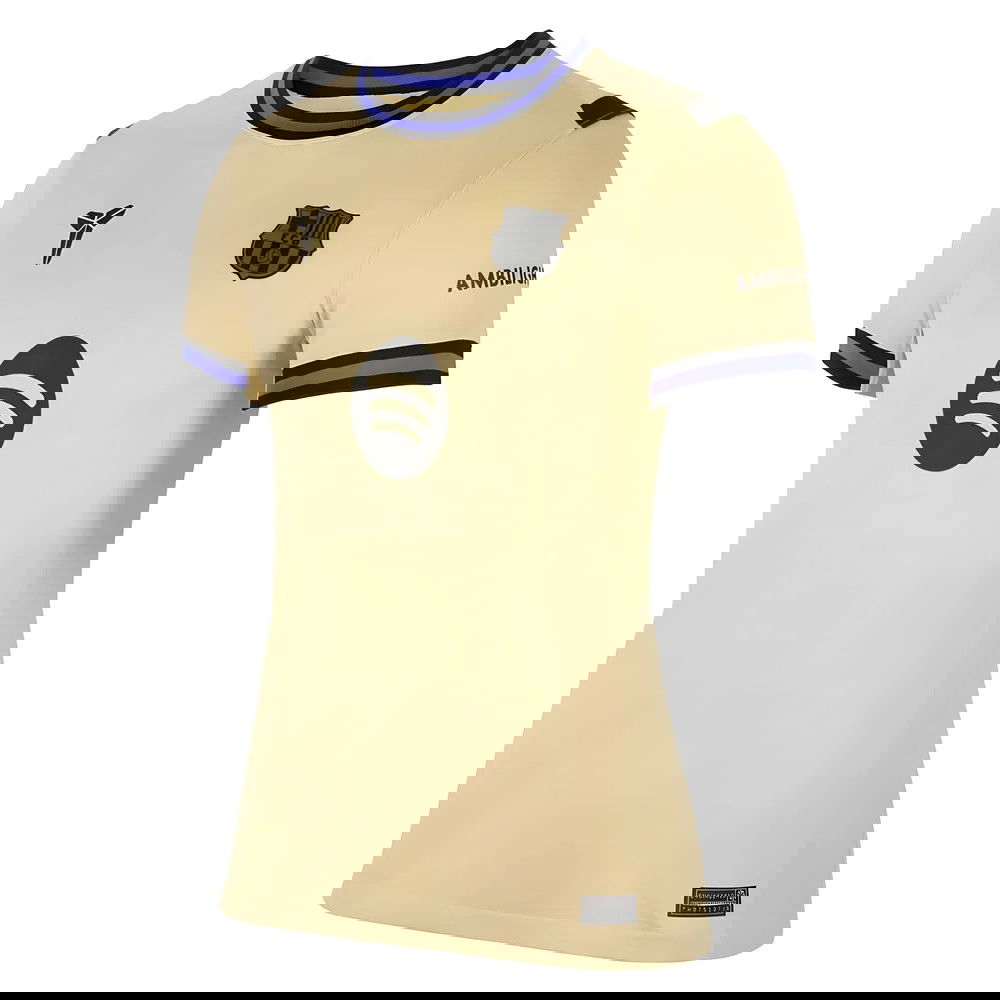 Jalkapallo Pelipaidat FC Barcelona Naisten Vieras Peliasu 2025-2026