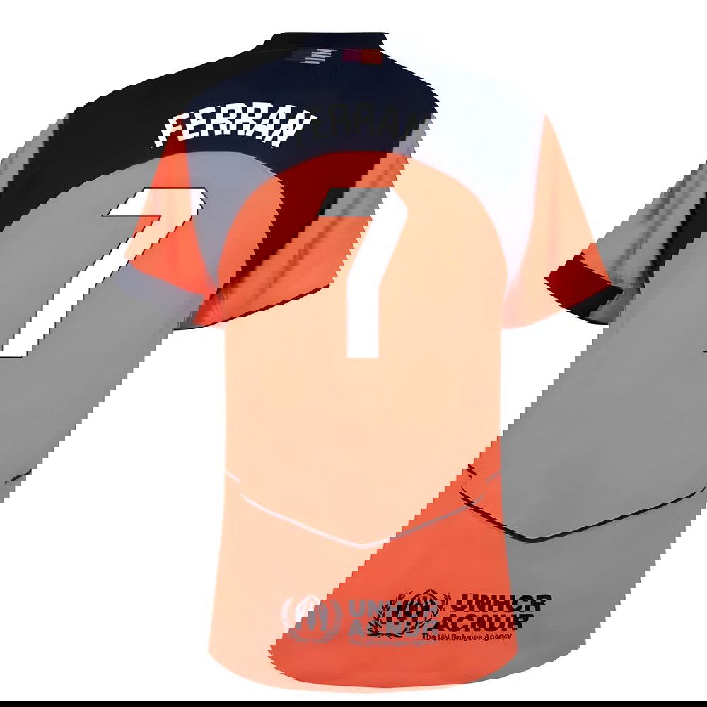 Jalkapallo Pelipaidat FC Barcelona FERRAN #7 Kolmas Peliasu 2025-2026