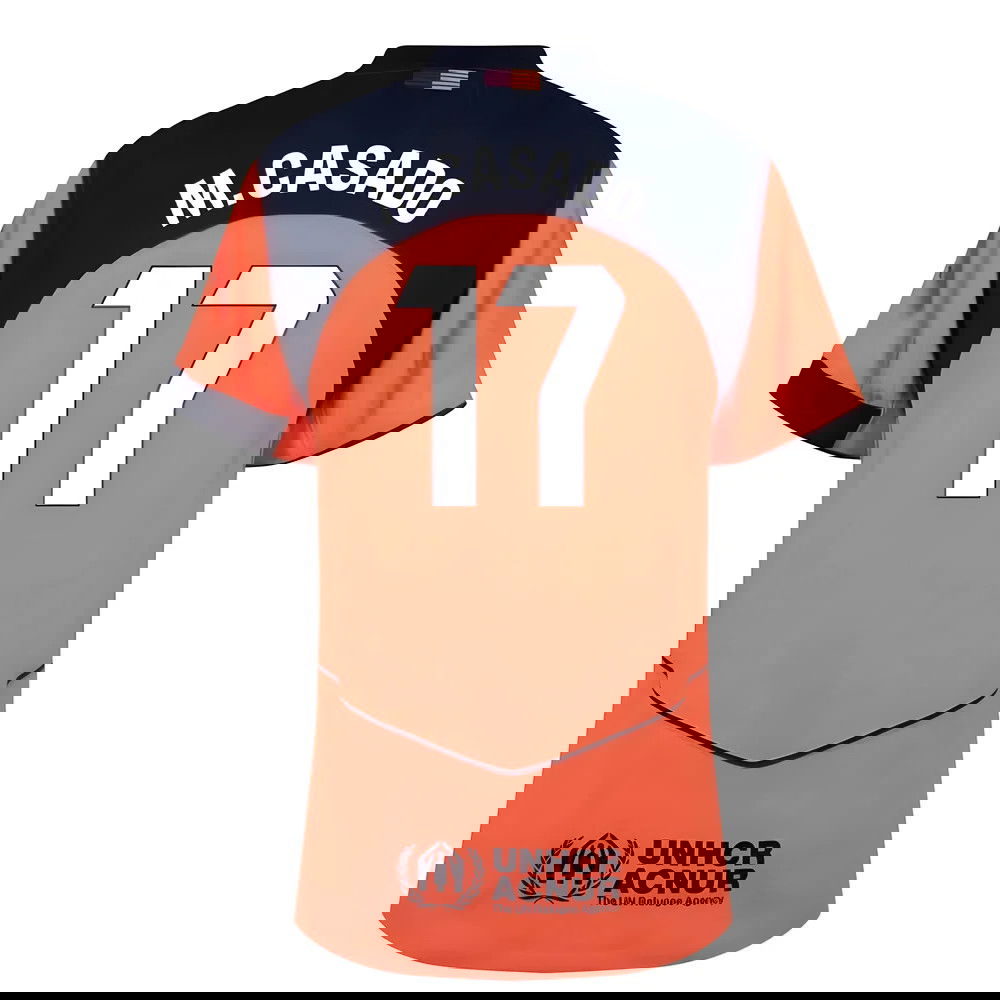 Jalkapallo Pelipaidat FC Barcelona MCASADO #17 Kolmas Peliasu 2025-2026