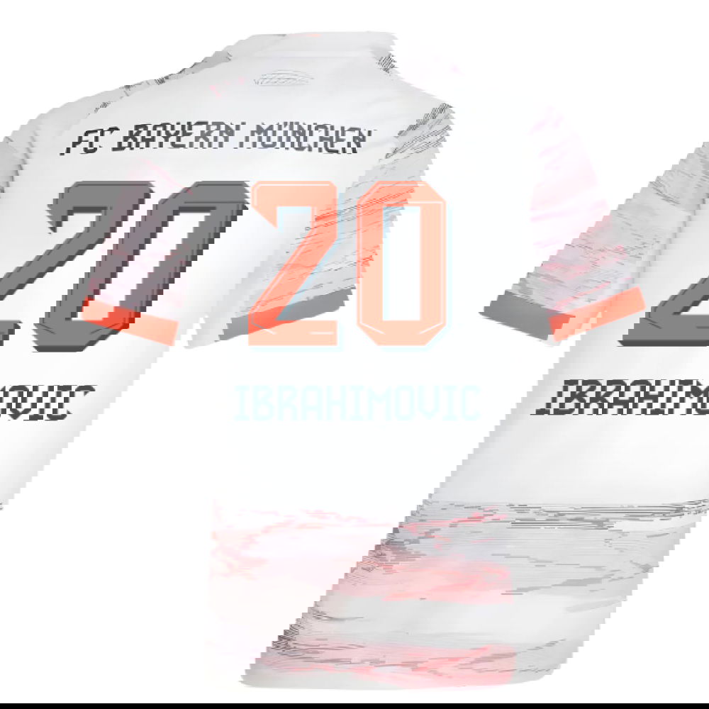 Jalkapallo Pelipaidat FC Bayern München IBRAHIMOVIC #20 Vieras Peliasu 2025-2026