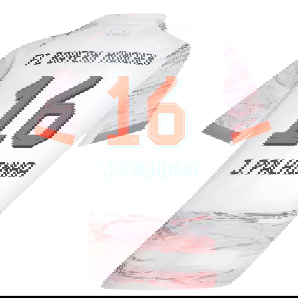 Jalkapallo Pelipaidat FC Bayern München J PALHINHA #16 Vieras Peliasu 2025-2026