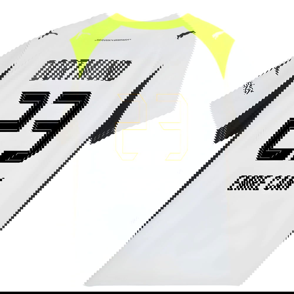 Jalkapallo Pelipaidat BVB Borussia Dortmund EMRE CAN #23 Vieras Peliasu 2025-2026