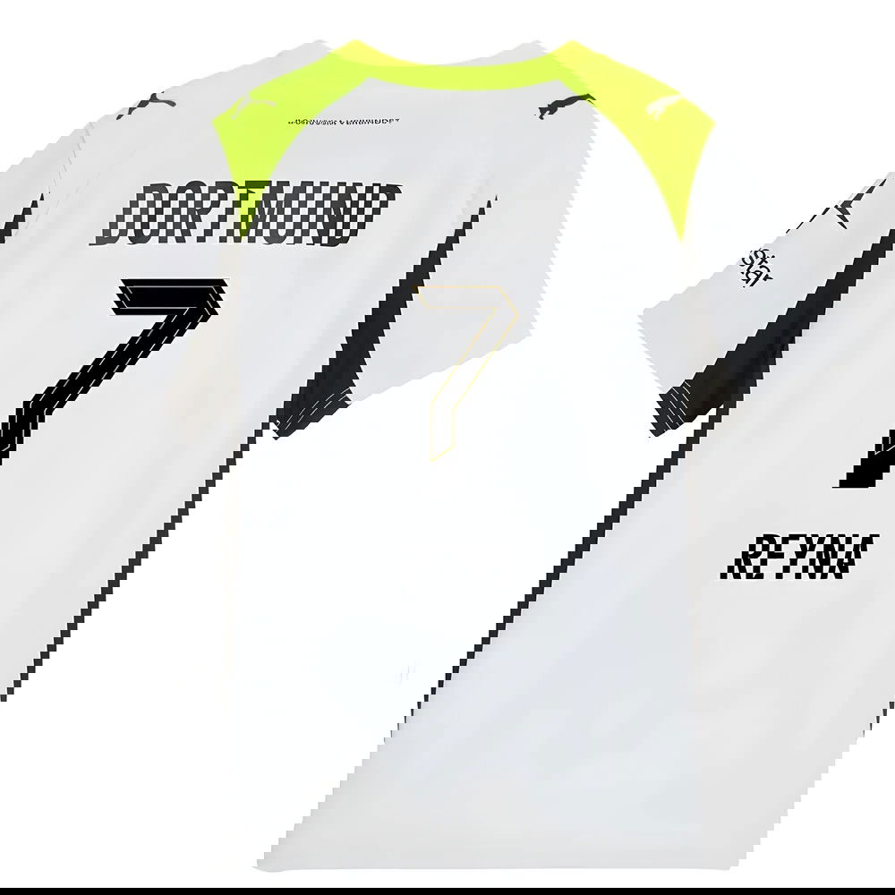 Jalkapallo Pelipaidat BVB Borussia Dortmund REYNA #7 Vieras Peliasu 2025-2026