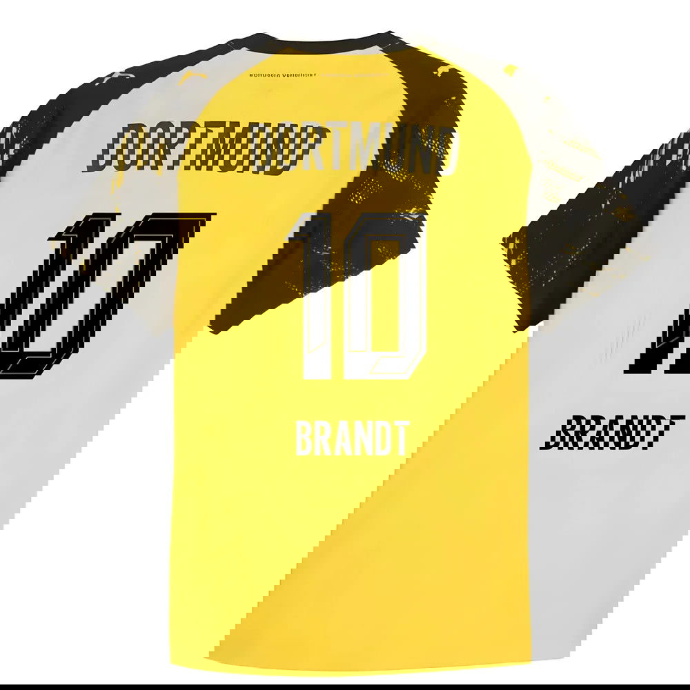 Jalkapallo Pelipaidat BVB Borussia Dortmund BRANDT #10 Koti Peliasu 2025-2026