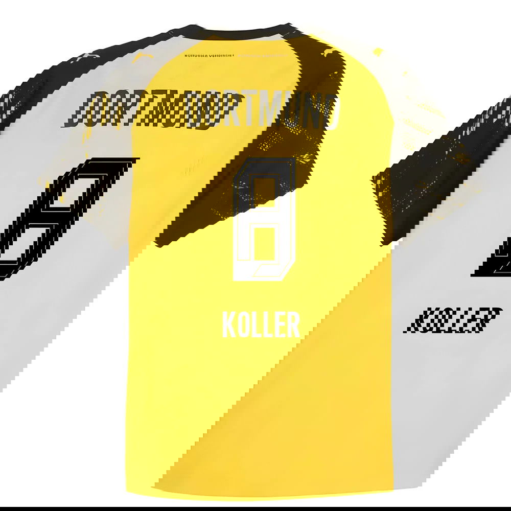 Jalkapallo Pelipaidat BVB Borussia Dortmund KOLLER #8 Koti Peliasu 2025-2026