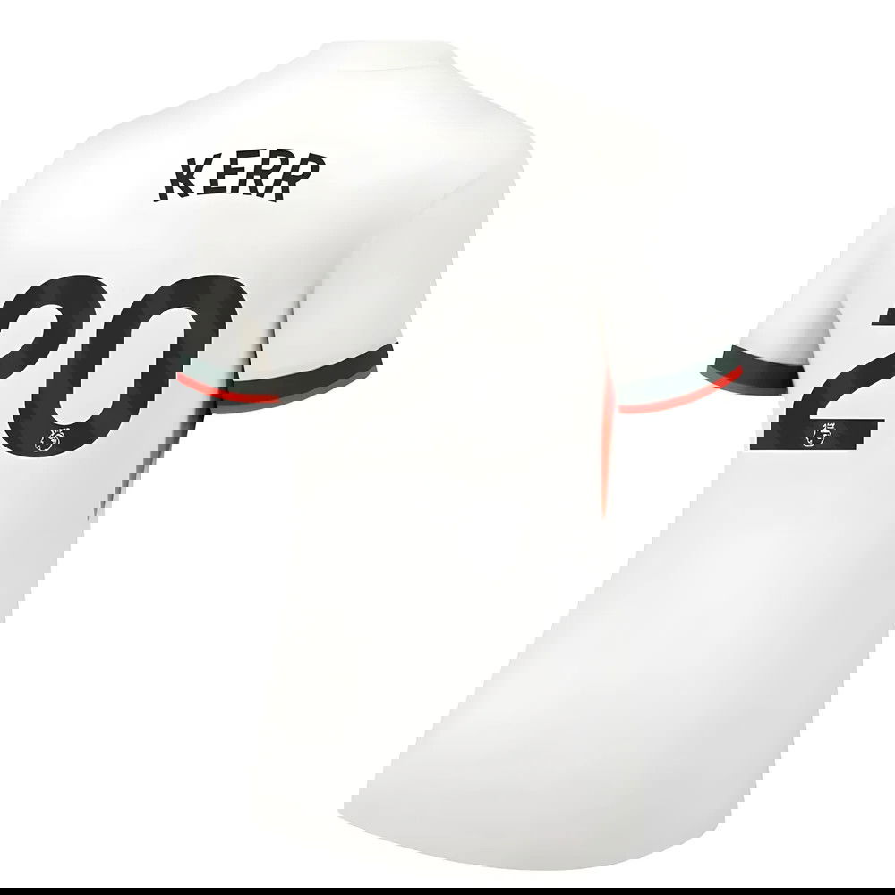 Jalkapallo Pelipaidat Chelsea Naisten KERR #20 Vieras Peliasu 2025-2026