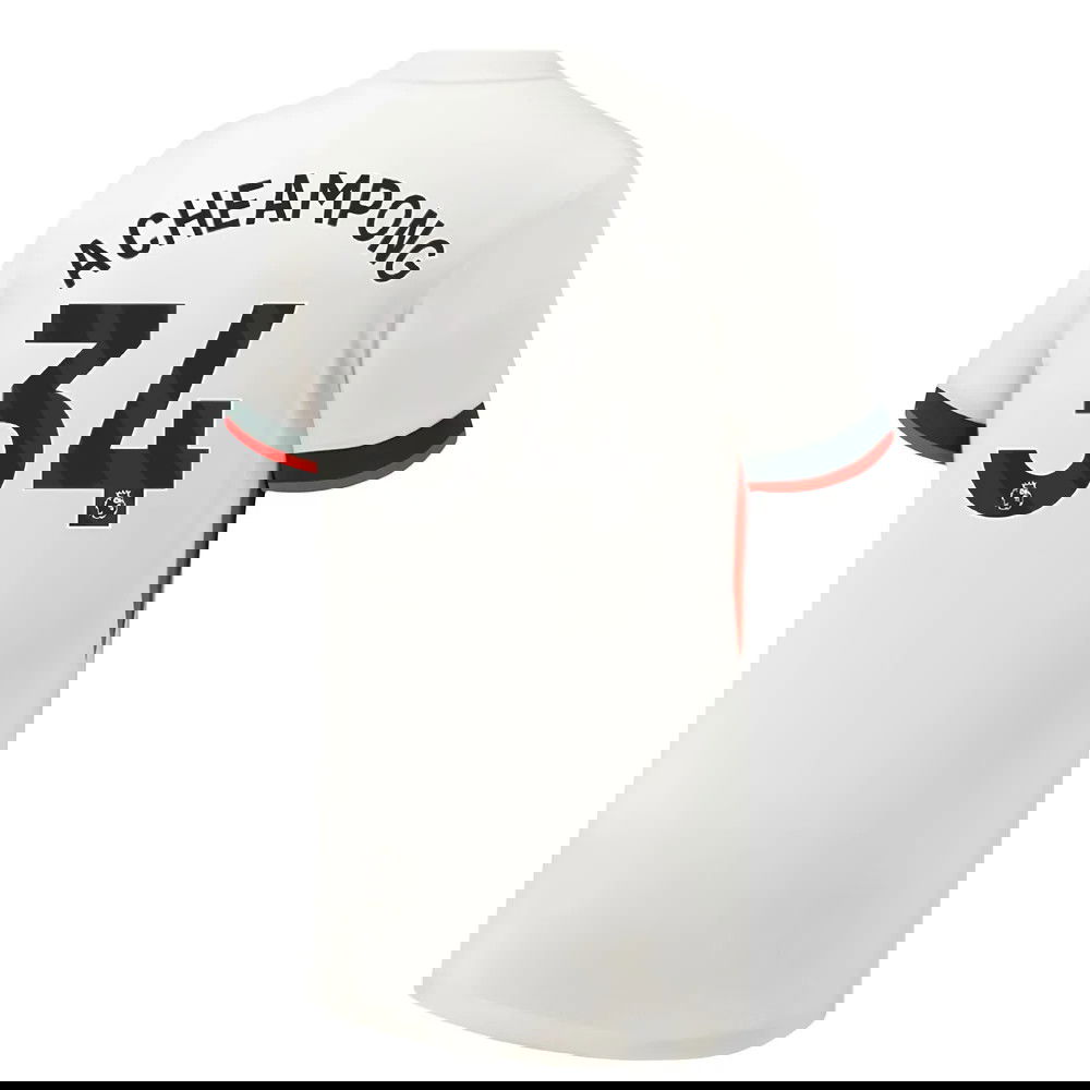 Jalkapallo Pelipaidat Chelsea ACHEAMPONG #34 Vieras Peliasu 2025-2026