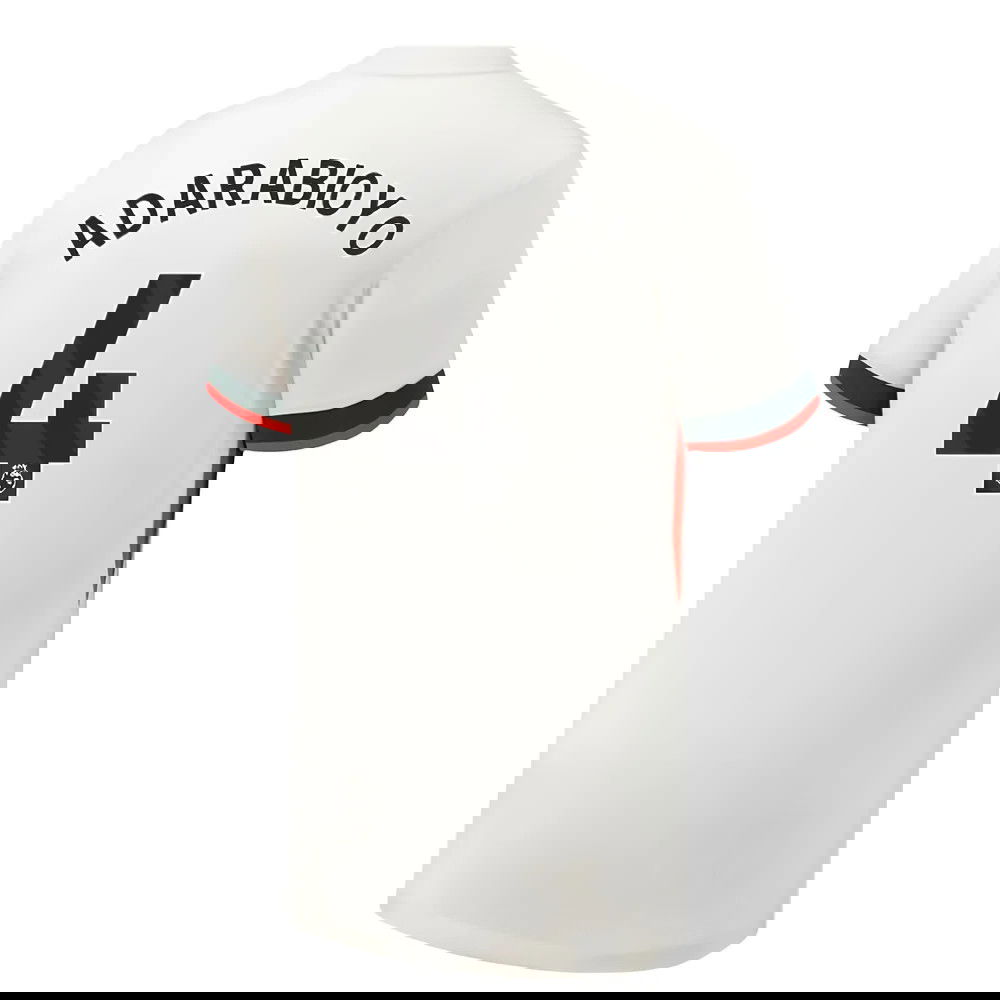 Jalkapallo Pelipaidat Chelsea ADARABIOYO #4 Vieras Peliasu 2025-2026