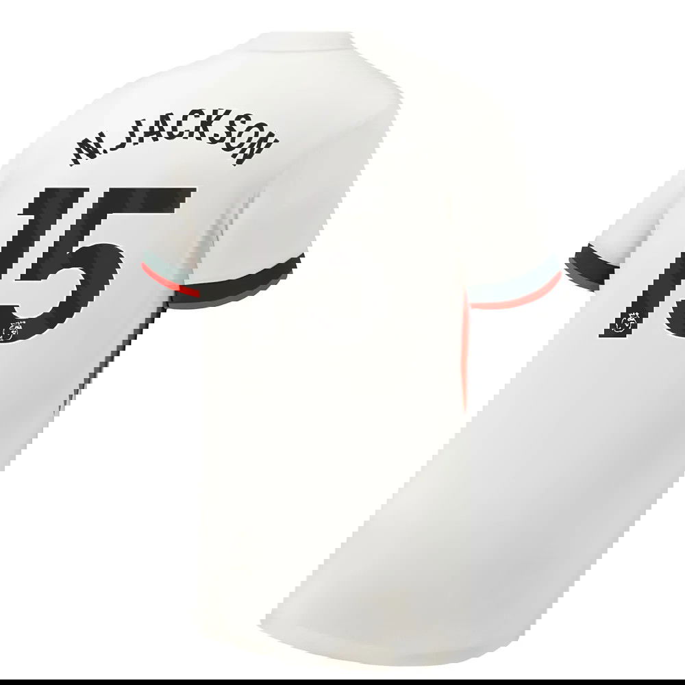 Jalkapallo Pelipaidat Chelsea NJACKSON #15 Vieras Peliasu 2025-2026