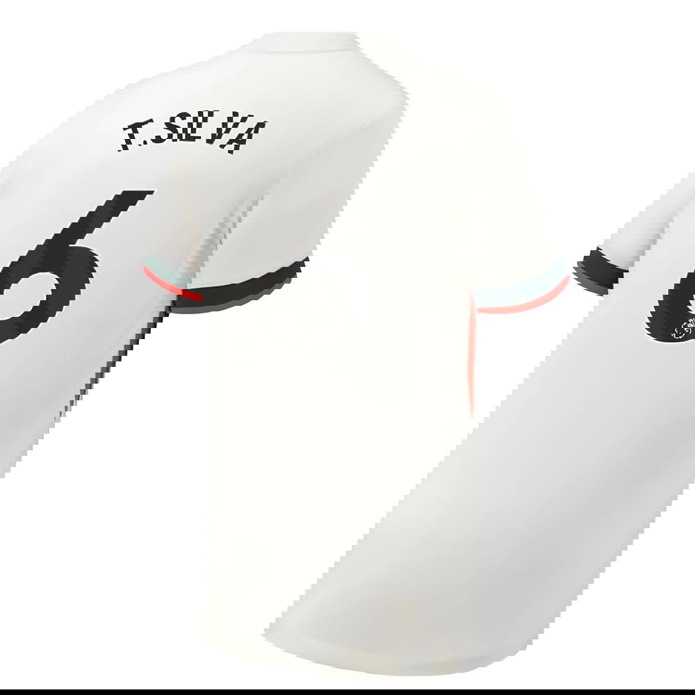 Jalkapallo Pelipaidat Chelsea TSILVA #6 Vieras Peliasu 2025-2026