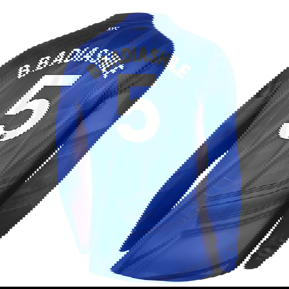 Jalkapallo Pelipaidat Chelsea Pitkähihainen BBADIASHILE #5 Koti Peliasu 2025-2026