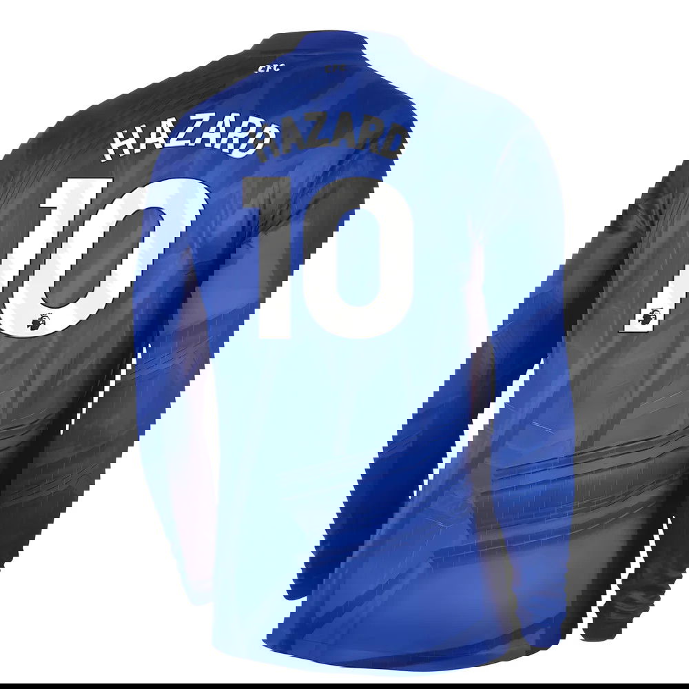 Jalkapallo Pelipaidat Chelsea Pitkähihainen HAZARD #10 Koti Peliasu 2025-2026
