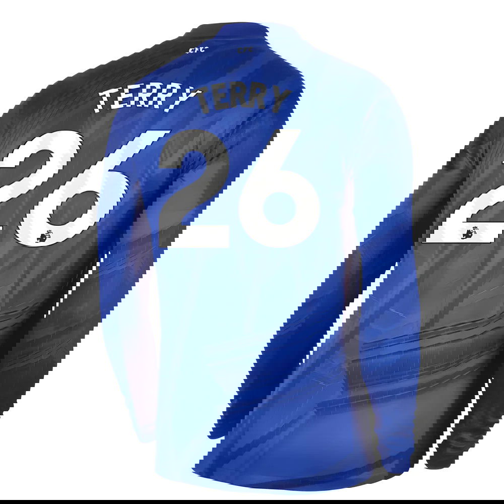 Jalkapallo Pelipaidat Chelsea Pitkähihainen TERRY #26 Koti Peliasu 2025-2026