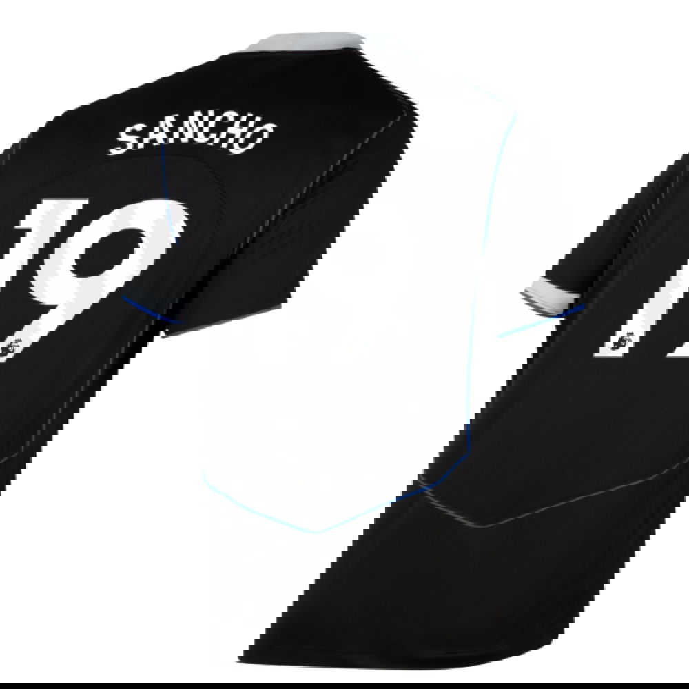 Jalkapallo Pelipaidat Chelsea SANCHO #19 Kolmas Peliasu 2025-2026