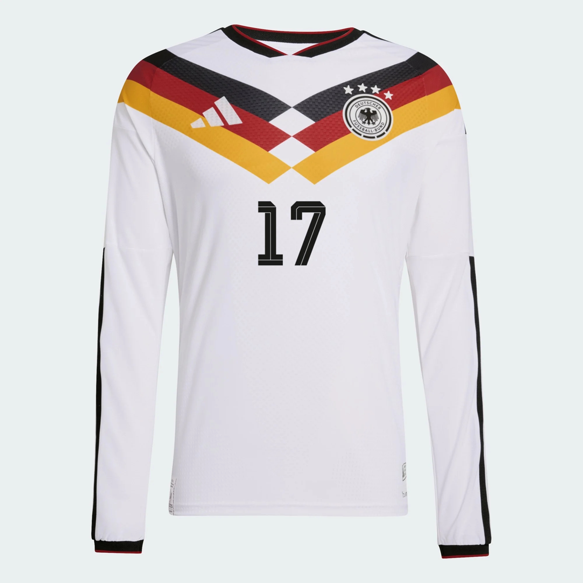 tarjous Jalkapallo Pelipaidat Saksa Pitkähihainen FLORIAN WIRTZ #17 Koti Peliasu MM 2026 kuva
