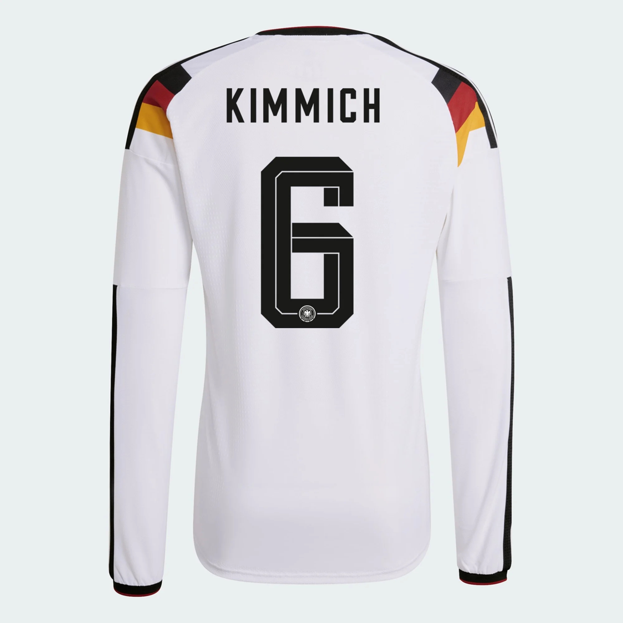 Jalkapallo Pelipaidat Saksa Pitkähihainen JOSHUA KIMMICH #6 Koti Peliasu MM 2026
