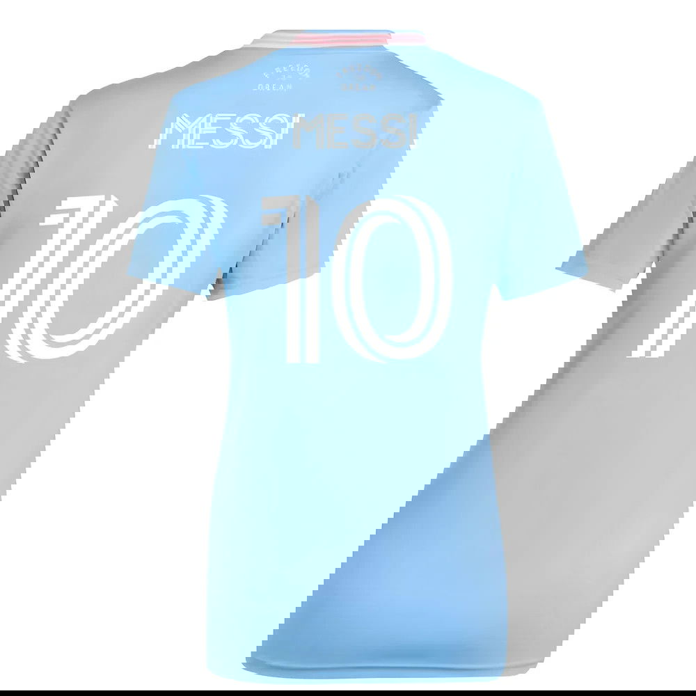 Jalkapallo Pelipaidat Inter Miami CF Naisten MESSI #10 Kolmas Peliasu 2025-2026