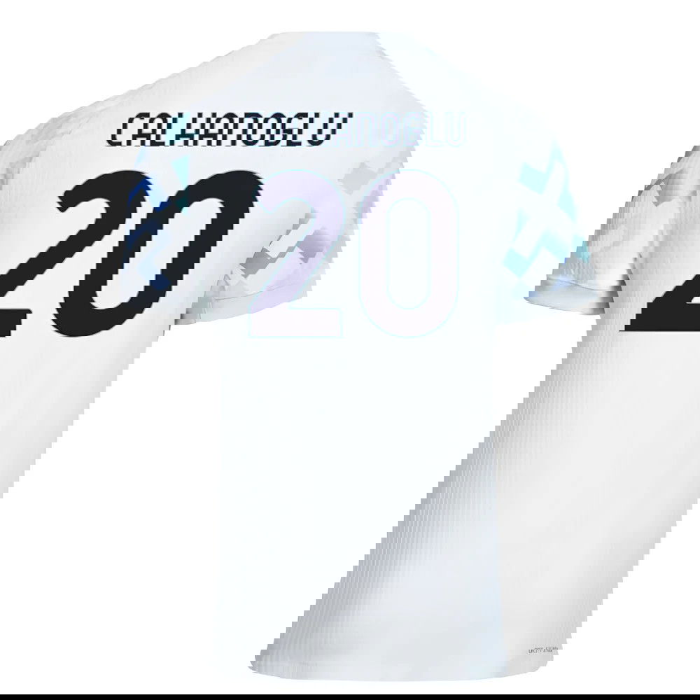 Jalkapallo Pelipaidat Inter Milan CALHANOGLU #20 Vieras Peliasu 2025-2026