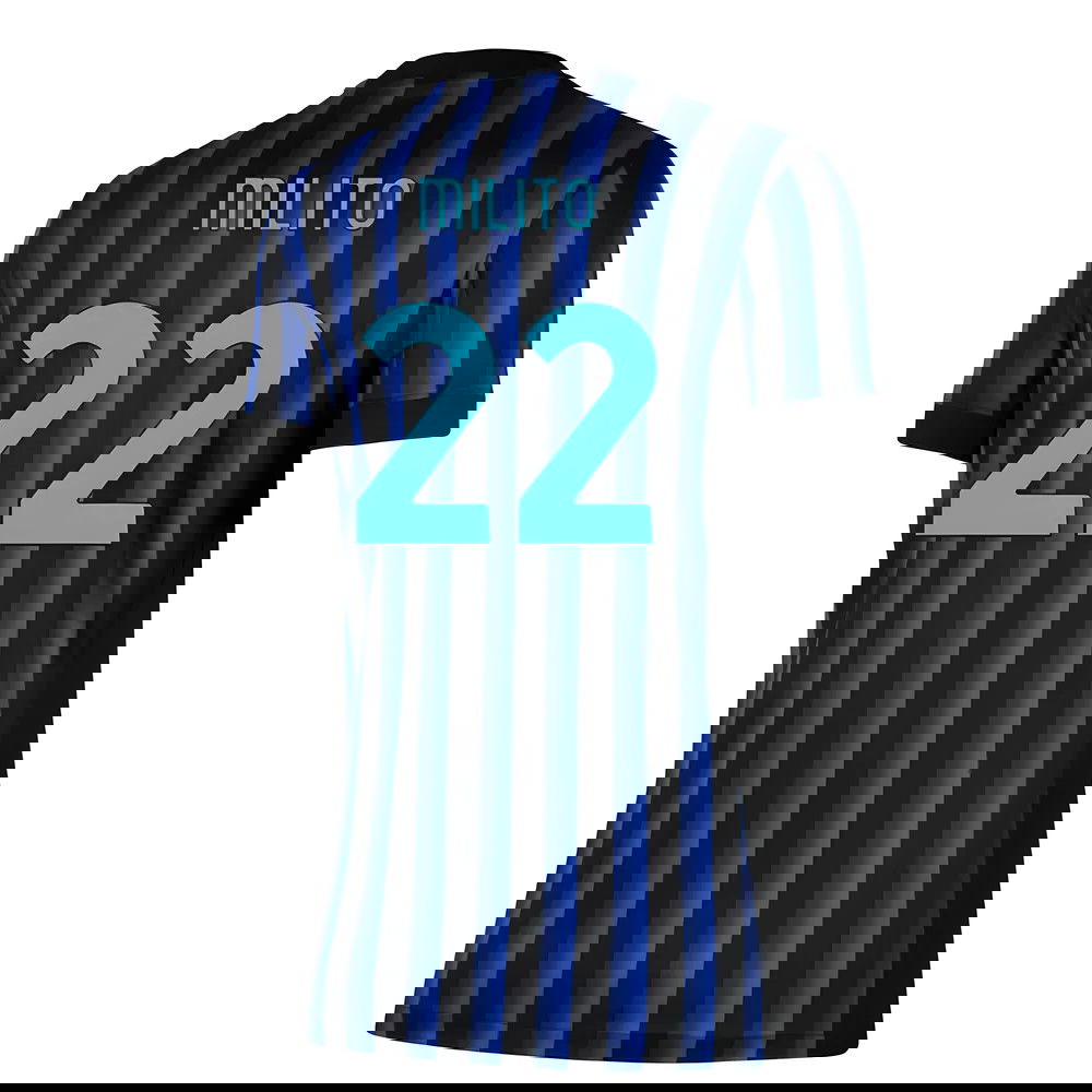 Jalkapallo Pelipaidat Inter Milan Naisten MILITO #22 Koti Peliasu 2025-2026
