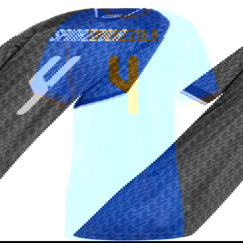 Jalkapallo Pelipaidat Italia Naisten SPINAZZOLA #4 Koti Peliasu MM 2026