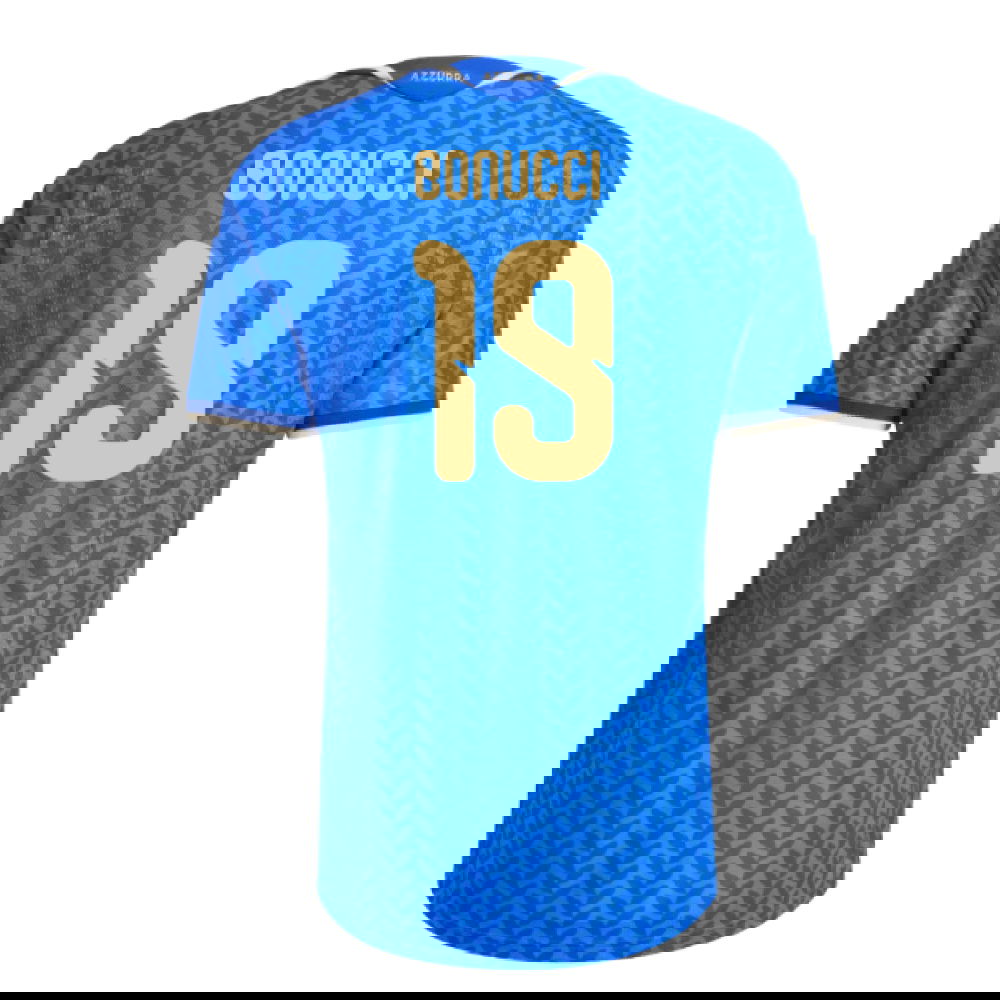 Jalkapallo Pelipaidat Italia BONUCCI #19 Koti Peliasu MM 2026