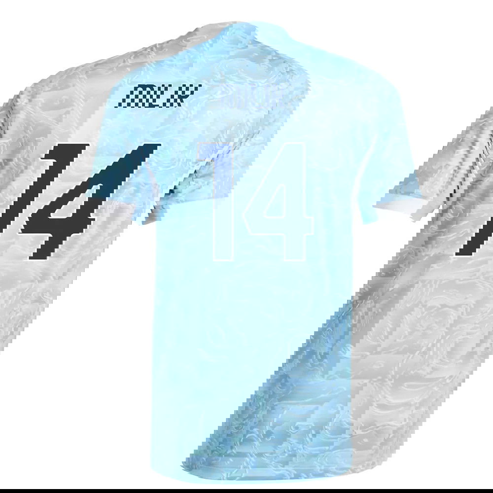 Jalkapallo Pelipaidat Juventus MILIK #14 Vieras Peliasu 2025-2026