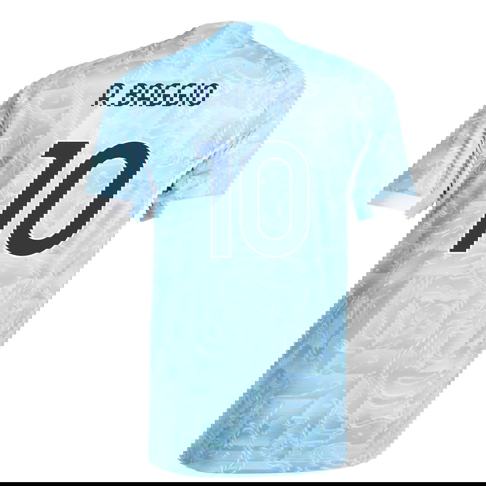 Jalkapallo Pelipaidat Juventus RBAGGIO #10 Vieras Peliasu 2025-2026