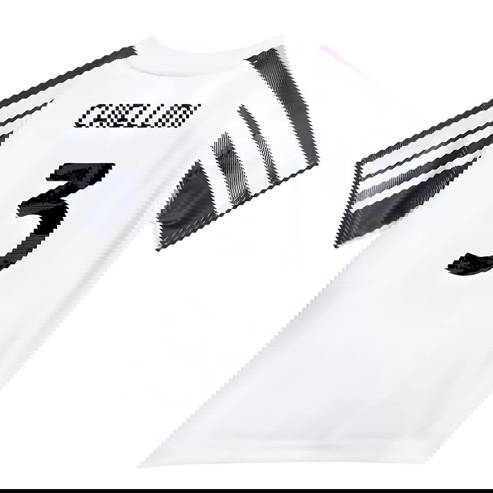 Jalkapallo Pelipaidat Juventus Lasten CHIELLINI #3 Koti Peliasu 2025-2026